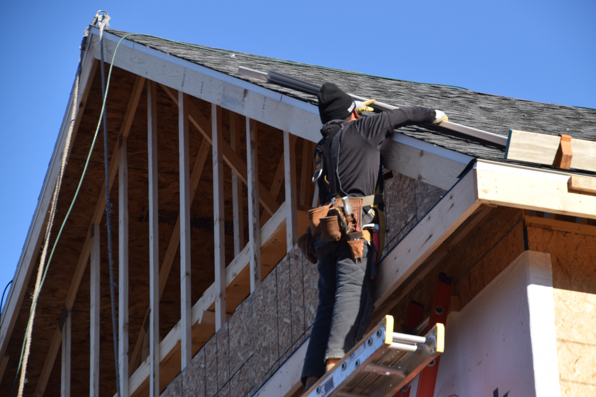 Roofing contractor in action Madison WI RQ Roofing llc